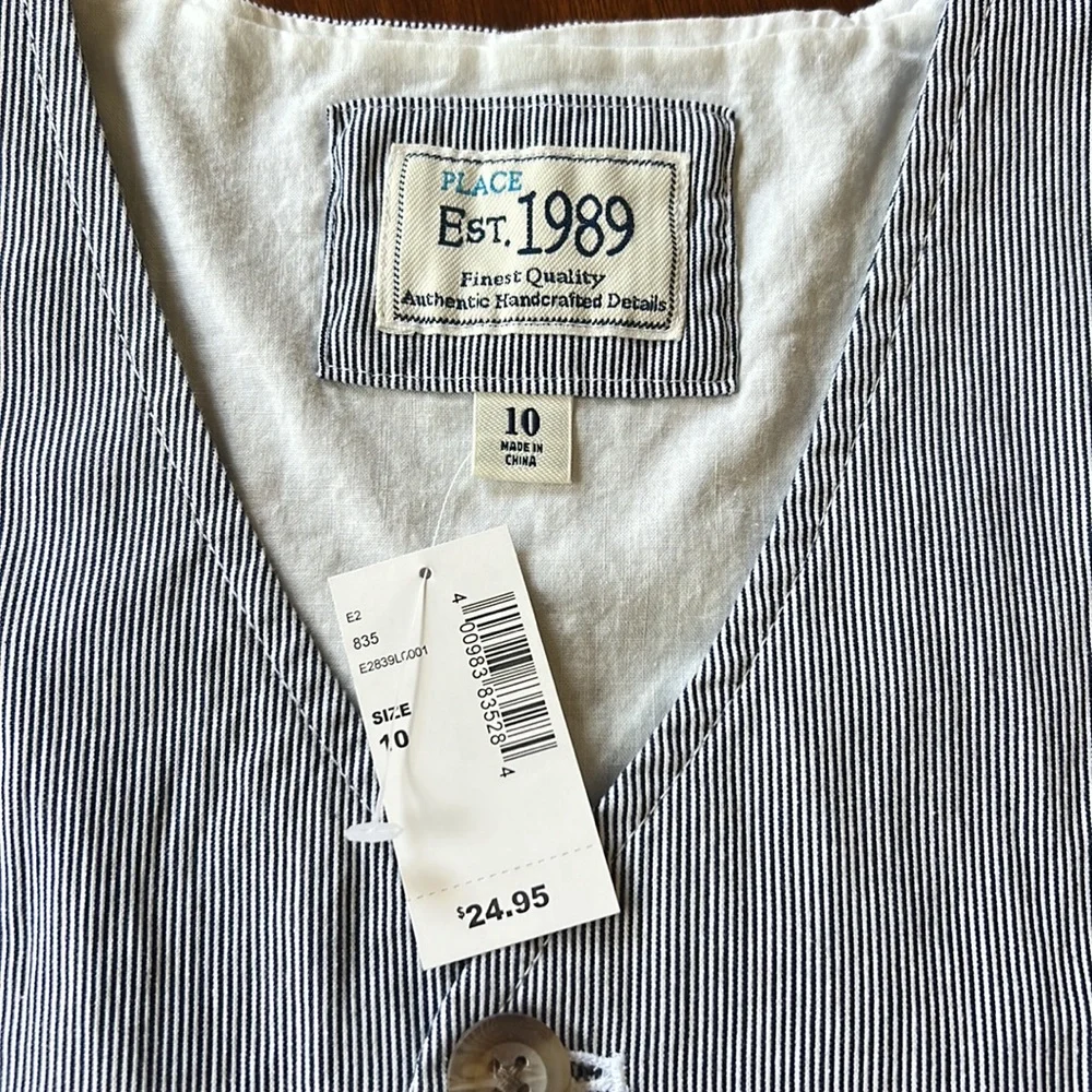 Boys Spring Vest - Size 10 - Picture 4 of 4